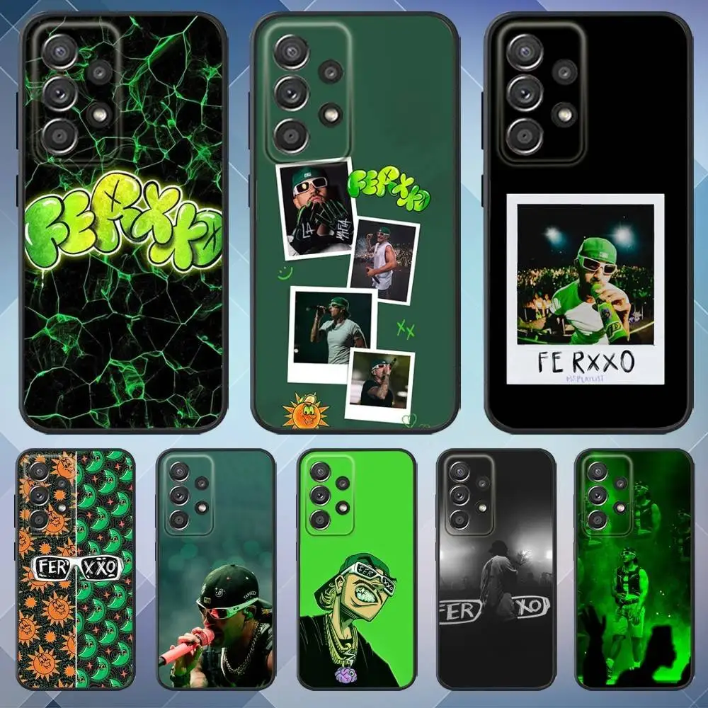 

Singer F-Feid SIXDO Ferxxo Phone Case For Samsung S25,S24,S21,S22,S23,S30,Ultra,S20,Plus,Fe,Lite,Note,10,9,5G Black Cover