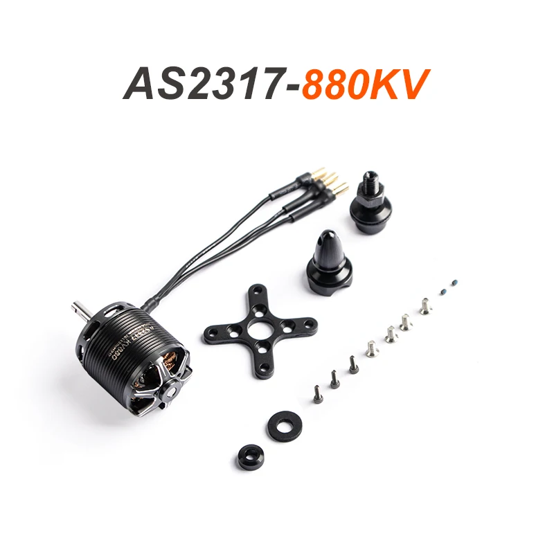tモーター-as2317-ブラシレスモーター-as-2317-ロングシャフト-kv880-kv1250-kv1400-アウトランナーモーター-小型3d固定翼rcドローン用