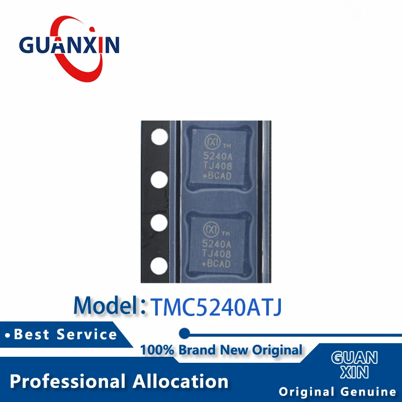

100% New TMC5240ATJ TMC5240ATJ+T TQFN-32 Marking 5240ATJ TMC5240