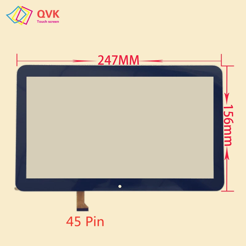 

10.1 Inch black touch screen for Irbis TZ170 TZ 170 4G Capacitive touch screen sensor maintenance replacement accessories