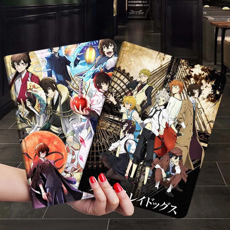 

B-Bungos S-Strays D-Dogs Cool Tablet Case For Samsung Galaxy Tab S7 S8 S9 S10 FE Plus 12.4 13.1 Inch