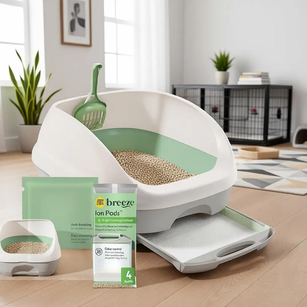 

Litter Box System Starter Kit, Litter Pellets & Pads