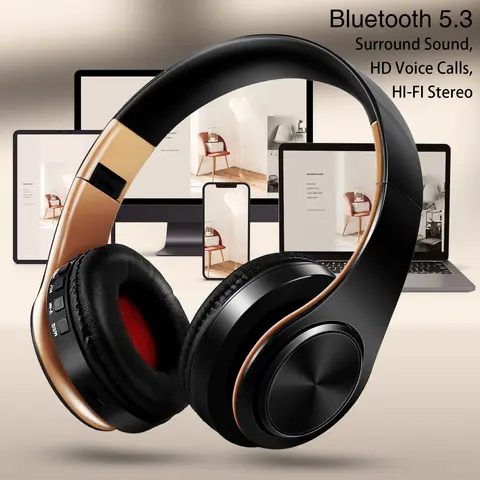Color Bluetooth Headphones Stereo Earphones with Mic for iPhone Samsung Factory Sale CATASSU
