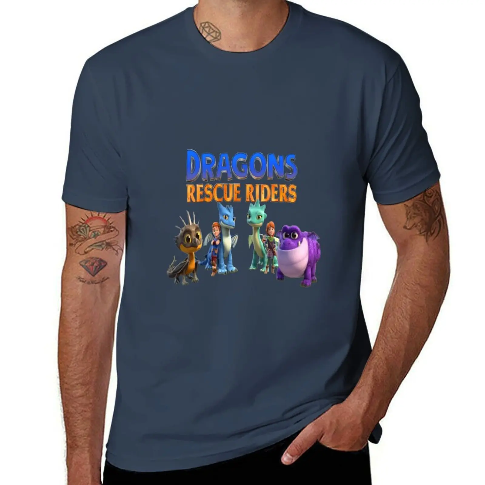 

Dragons Rescue Riders T-Shirt t shirts for man cotton funny t shirt for man 100 percent cotton t shirt man designer T-Shirt