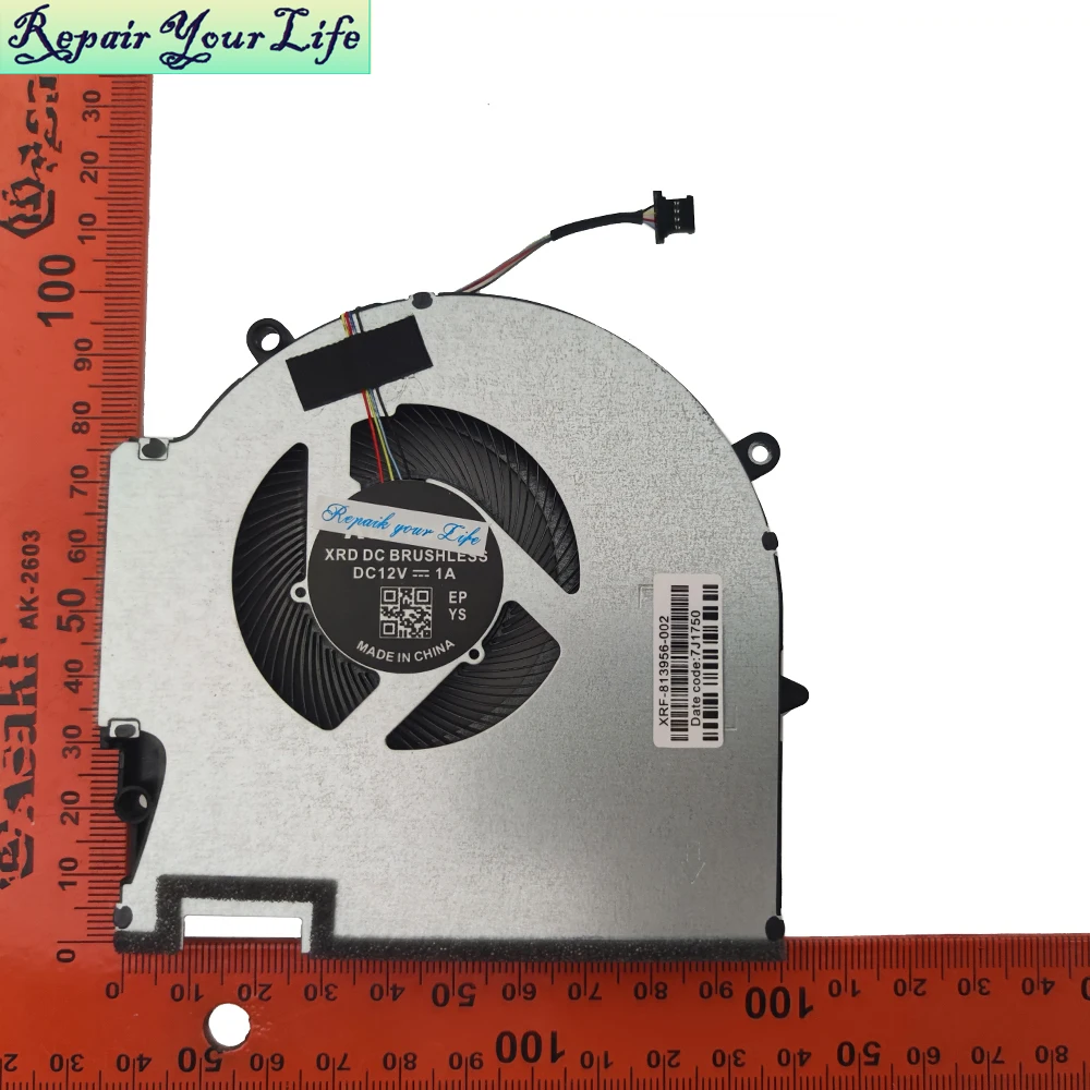 Notebook Cooler CPU GPU Fan Cooling For HP OMEN 17-CK CK1000 TPN-Q266 M78888 M78889-001 EG75091S1-C010-S9A C020-S9A DC12V 9.6W image 5