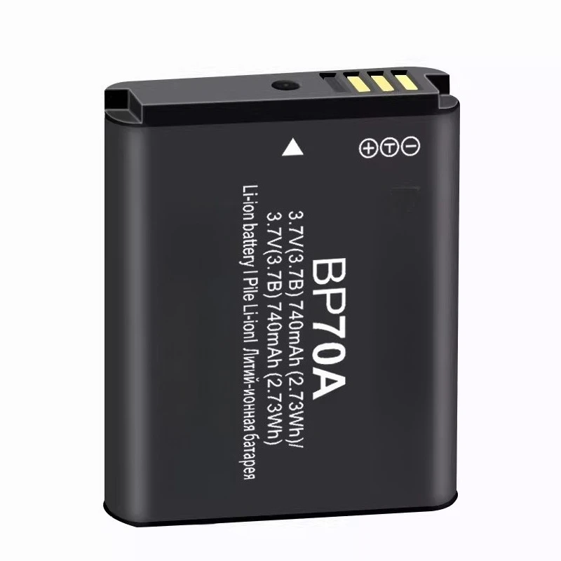 Battery for Samsung bp70a camera ES65/70 ST60/65 PL170/120 5X CCD