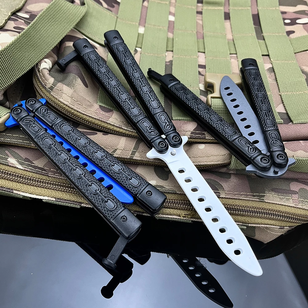 Multi-purpose Daily Pocket Folding Knife Premium 440C Steel Blade Aluminum Handle Picnic Kitchen Household Utility Cutting Gear