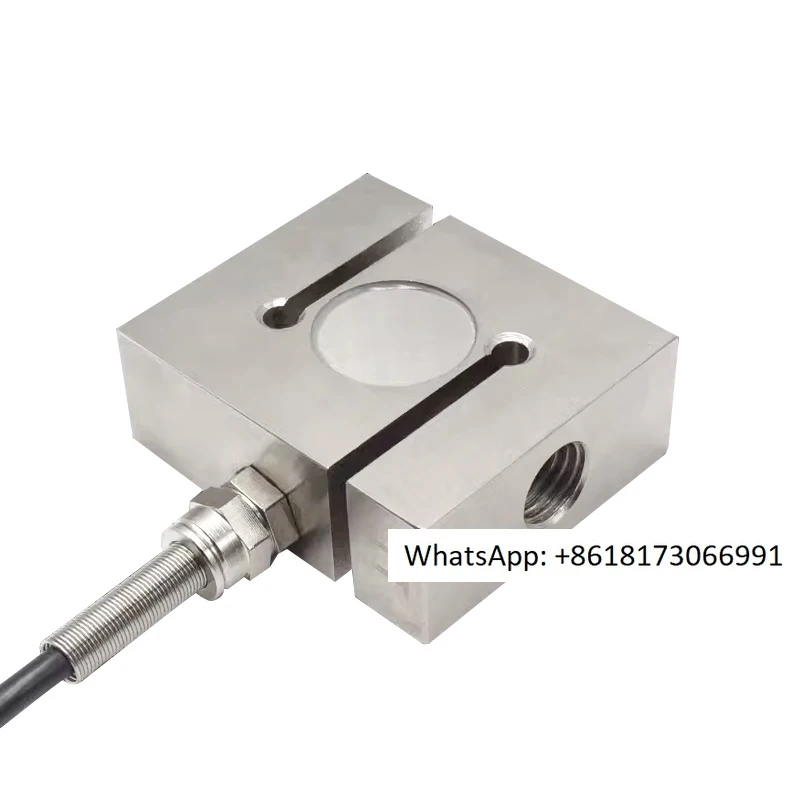 

S Type Weighing Sensor, Weight Gravity Tension Pressure Electronic Scale High Precision Testing Machine Hopper Mixing Station
