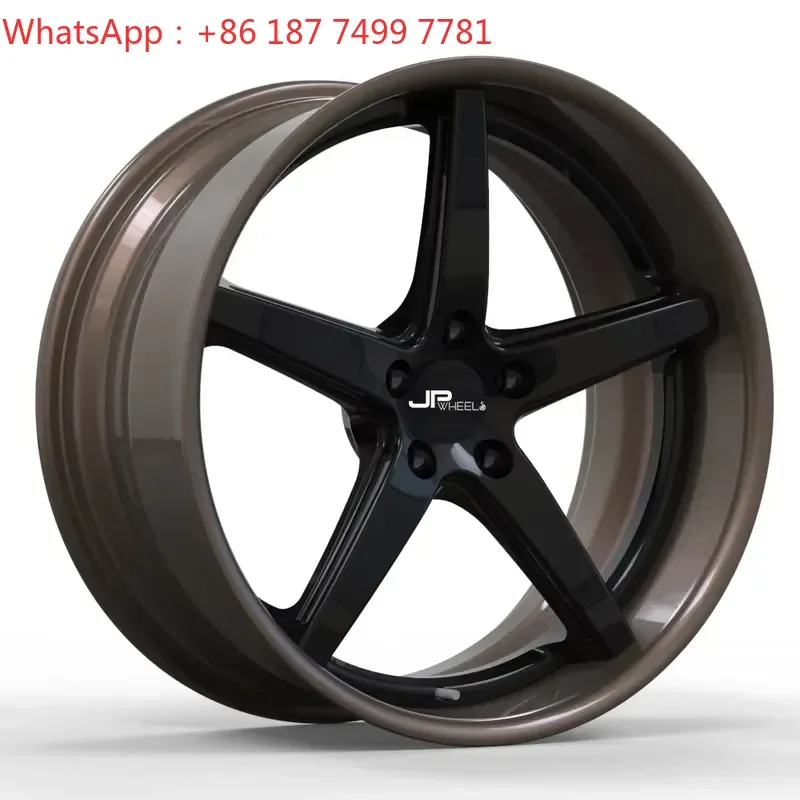 Certified TUV/JWL/VIA/DOT Wheels Manufacturer 2 Piece Forged Wheels Middle Disc Rim Aftermarket Car Alloy Wheels Rims #JM7009