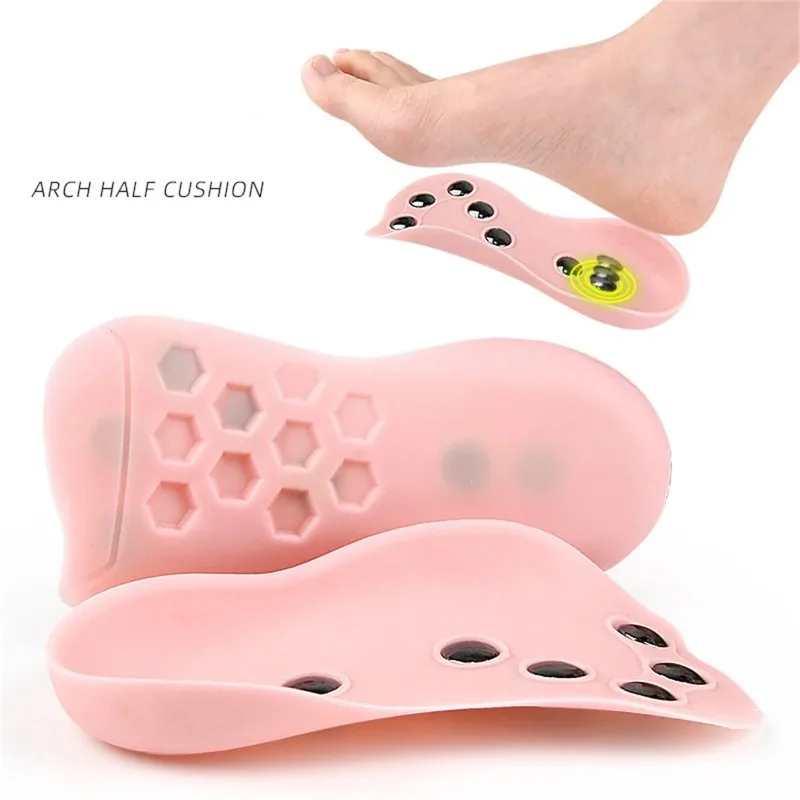 Arch Support Insoles Soft Cushioned Orthotic Shoe Inserts for Flat Feet Plantar Fasciitis Pain Relief