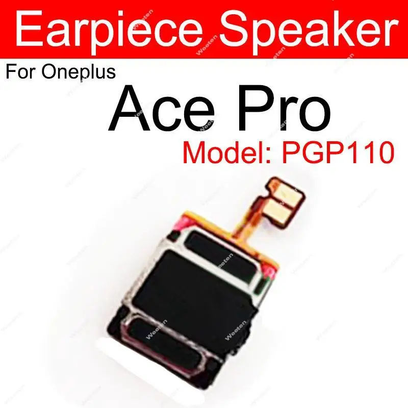 Oortelefoon Luidspreker Voor Oneplus 1 + Ace Pro Ace 2 2V Ace Race Top Oortelefoon Luidspreker Geluid Flex Kabel Vervanging