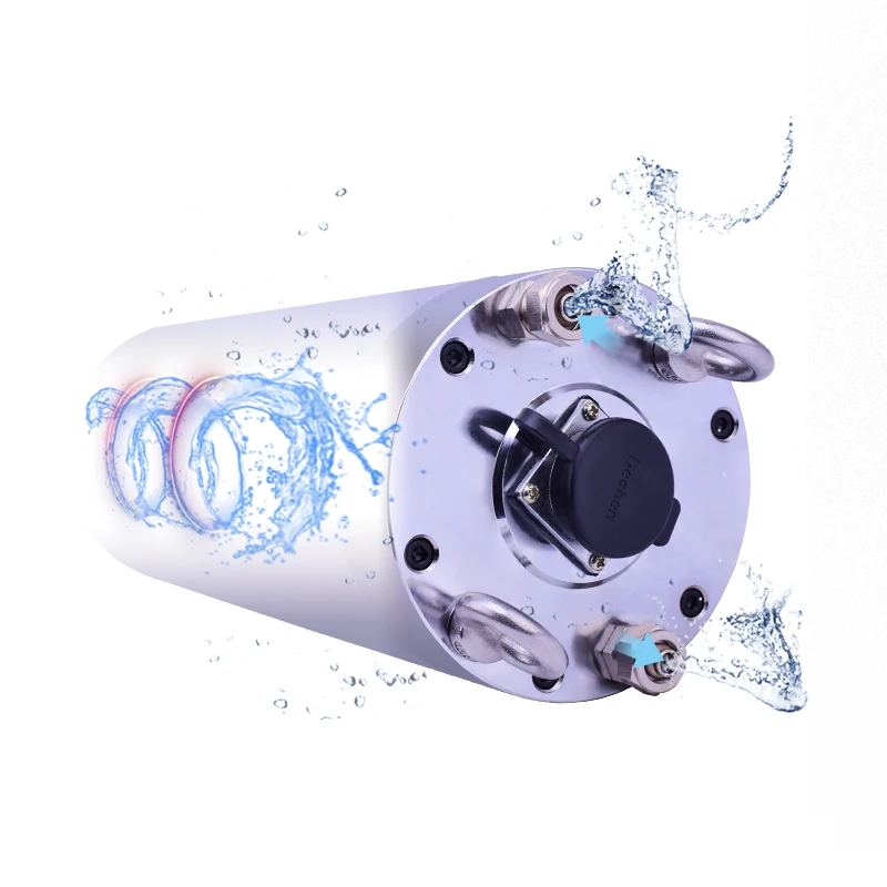 HDK High Precision ER32 125mm 800HZ 24000RPM Spindle Water Cooling Oil-cooled Metal Spindle Motor Machine Tool Spindle