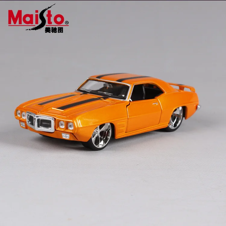 Collectible 1:24 Die Cast Static Car Modles 1/24 Simulation Alloy Car mkd3 PONTIAC 1969 Modified Edition Muscle Sports Car