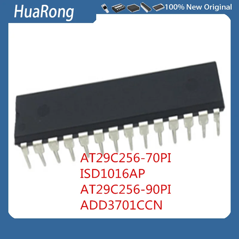 2Pcs/Lot  AT29C256-70PI  AT29C256   ISD1016AP 1016AP ISD1016  AT29C256-90PI AT29C256 29C256-90PI   ADD3701CCN   DIP-28