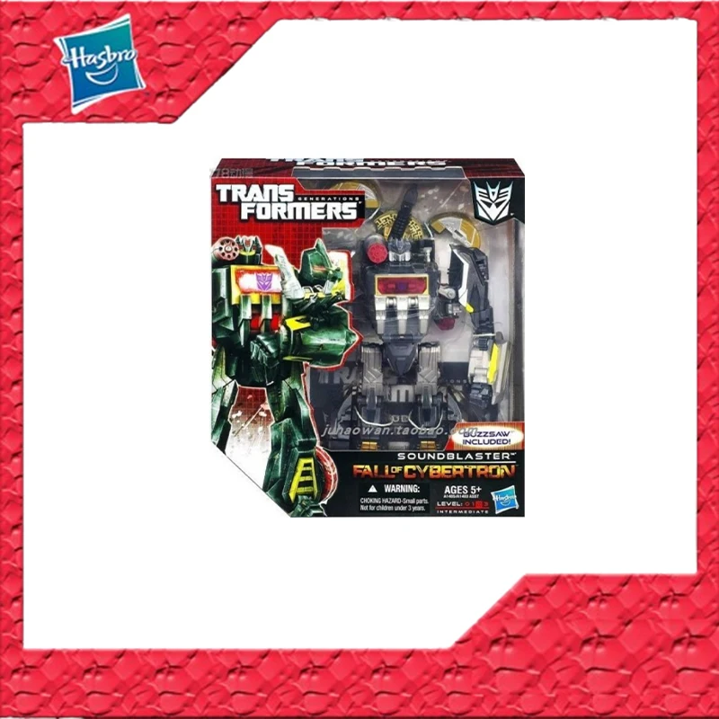 

In Stock Original Hasbro Transformers 4.0 FOC IDW Voyager Soundblaster Anime Figure Action Figures Model Toys