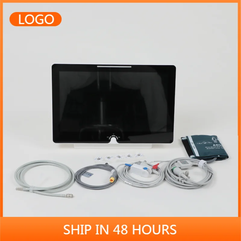 MT MEDICAL Vet 12‑inch Portable Multi‑functional Patient Monitor ECG Vital Signs Device for Animal Clinic