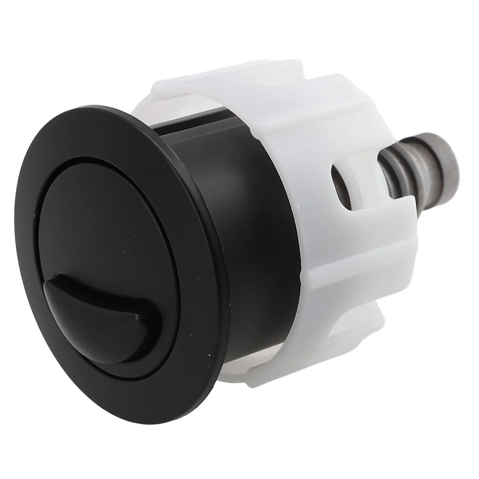 Switch Push Button 38-49mm ABS Accessories Black Bthroom Toilet Cover Dual Flush Home Improvement Hardware