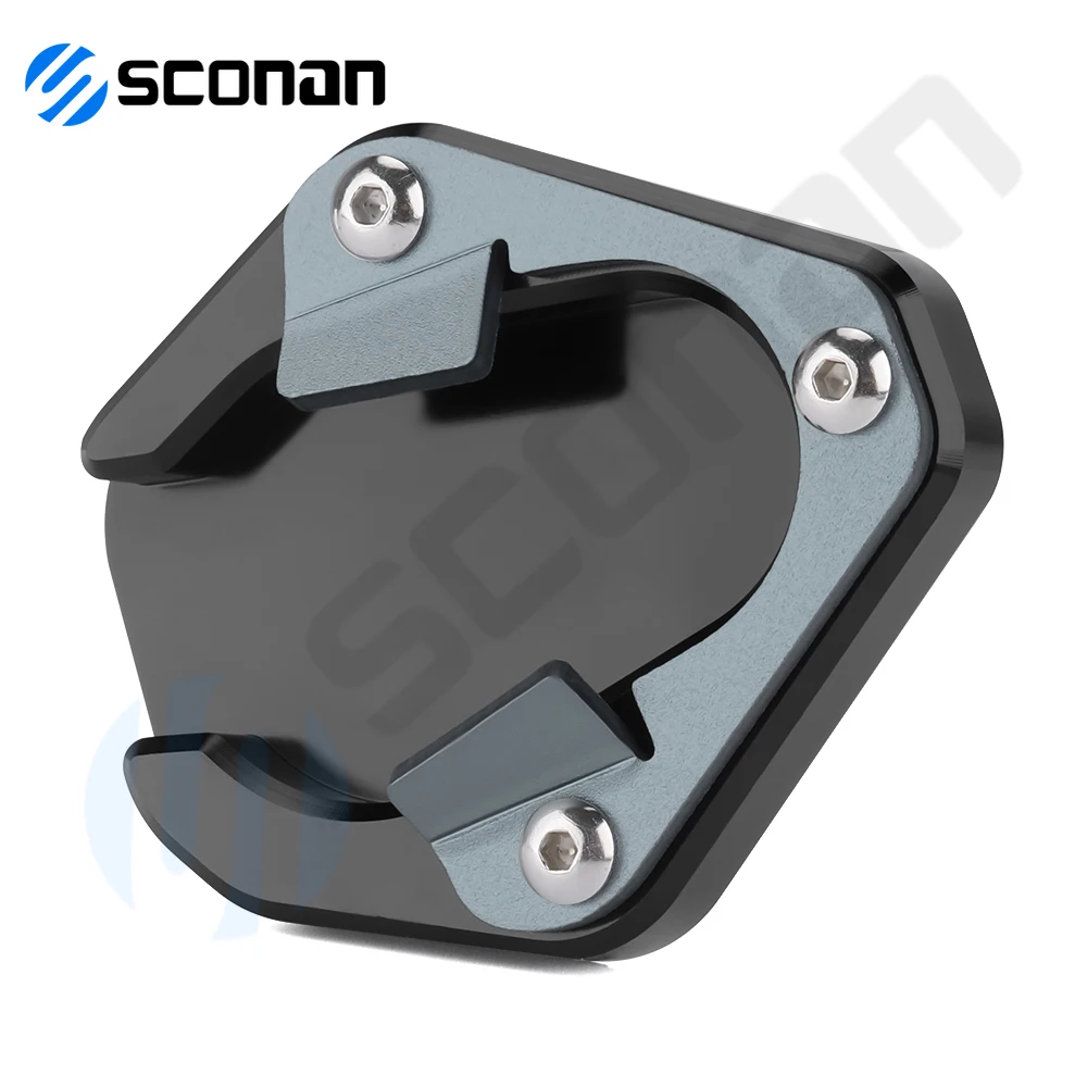 

Motorcycle Foot Side stand Kickstand Extention Plate Pad Accessories For TIGER 850 SPORT 2021 2022 2023 2024