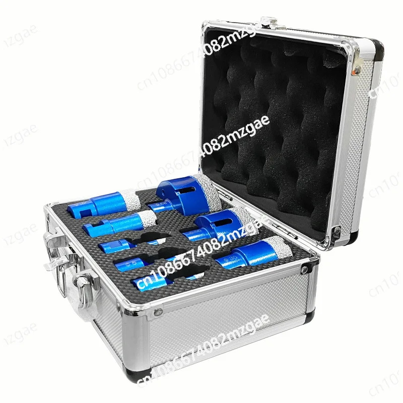 

M14 Brazed Diamond Hole Opener Set Ceramic Tile Stone Punching Angle Grinder Hole Drill Cross-border Reaming Drill