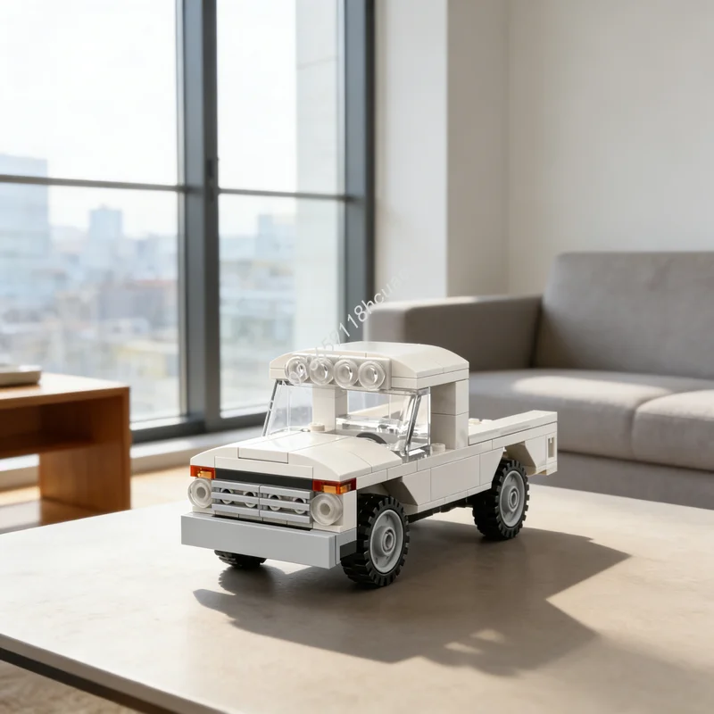 

Набор строительных блоков MOC Forded F City, 107 деталей, конструктор, рождественский подарок, игрушка для самостоятельной сборки, креативный развивающий конструктор