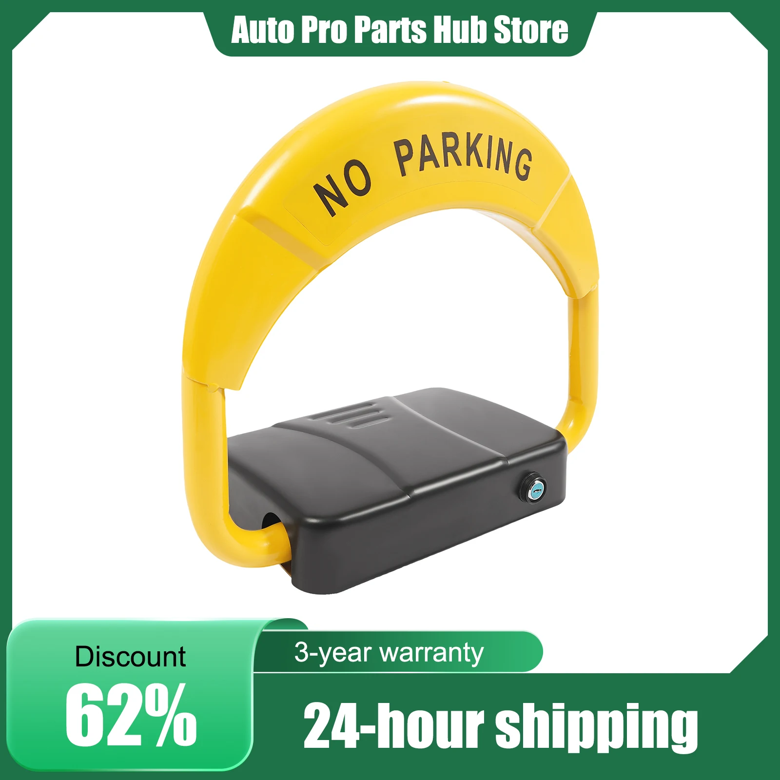 

Parking Lock, Remote Control Car Space Lock, Garage Parking Aid, Automatic Security Device for Parking Lot Home Security
