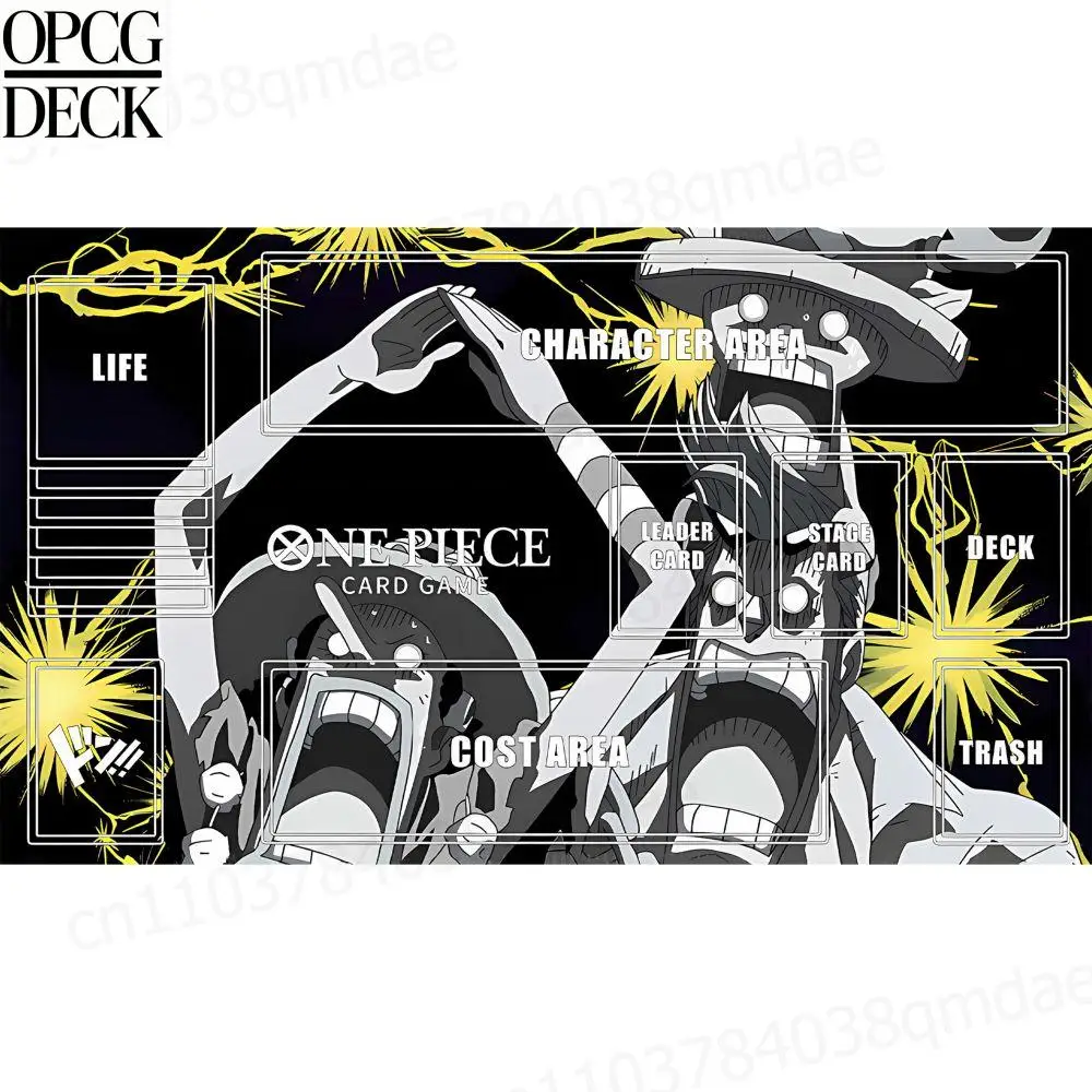 One Piece Opcg Playmat Card Game Playmat Usopp Sogeking Anime Playmat High-Quality Card Game Mat 60*35Cm