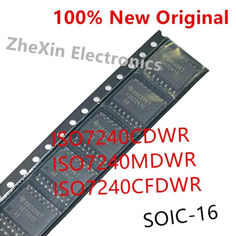 ISO7240C ISO7240CDWR 5ชิ้น/ล็อต, ISO7240M ISO7240MDWR, ISO7240CFDWR ISO7240CF ISO7240ชิป isolator ดิจิตอลแบบใหม่ดั้งเดิม