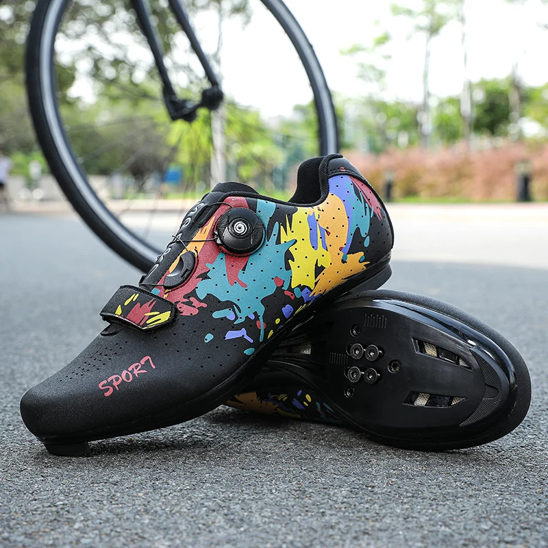Herren-Fahrradschuhe MTB, Leichte und Langlebige Mountainbike-Schuhe, Geeignet für Outdoor-Bergfahrten, Unisex 37-46 – Detail 29