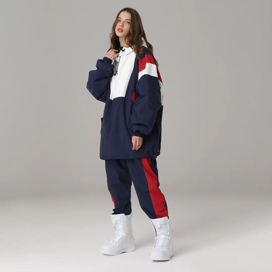 Searipe Warmer Skianzug für Damen und Herren, wasserdicht, winddicht, Paar, Snowboardjacke, Hosen, Set, weibliche Schneekostüme, Outdoor, Unisex 6