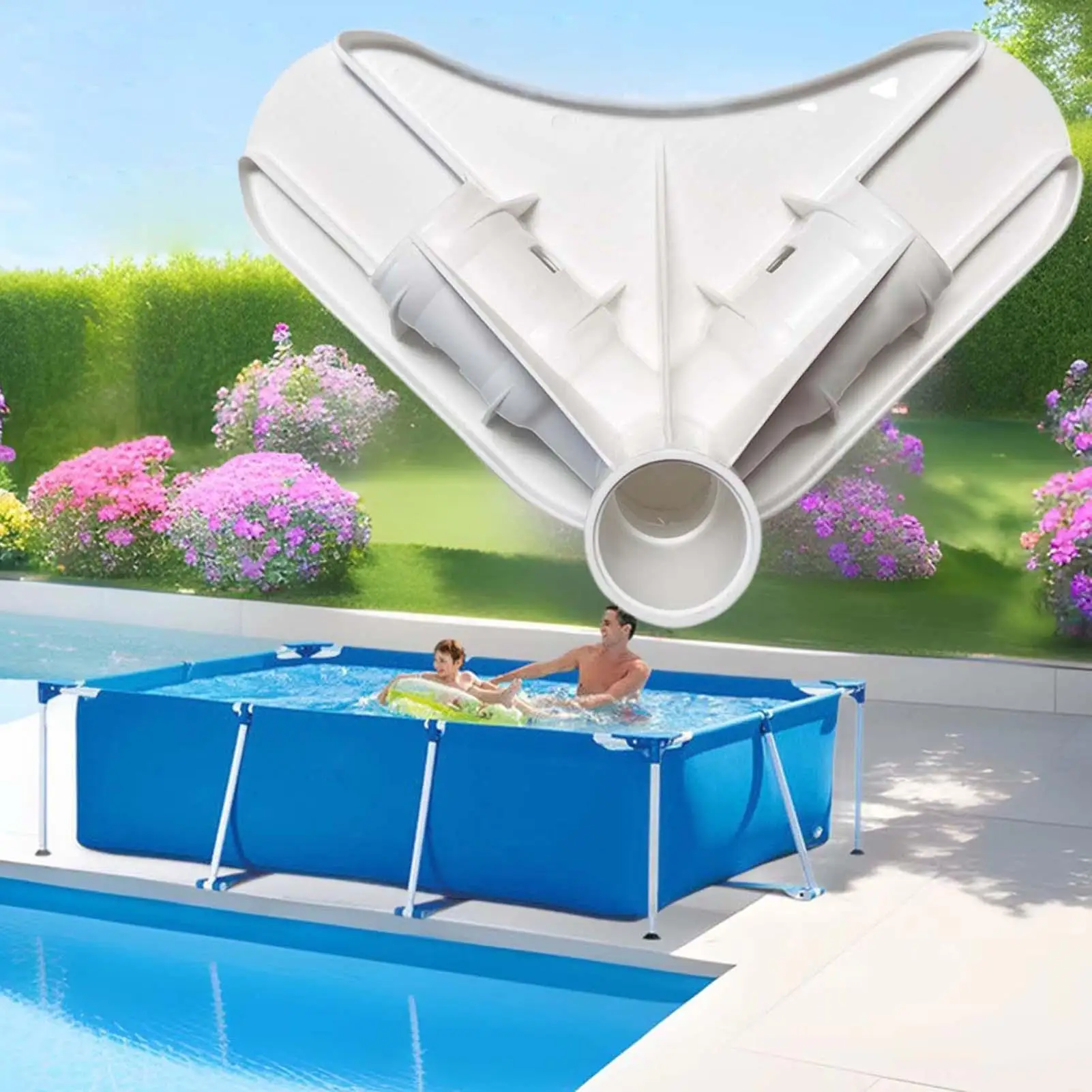 

Pool Frame Corner Joint abs Wear Proof Pool Frame Corner Connector Bracket for Above Ground Swimming Pools Reinforcement Part