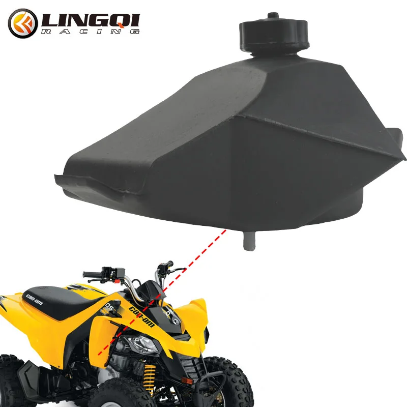 LINGQI Waterproof Durable Motorcycle Fuel Tank Gasoline Tanks For 2 Stroke 47CC 49CC Chinese Mini Motorcycle 4 Wheeler Dirt Bike