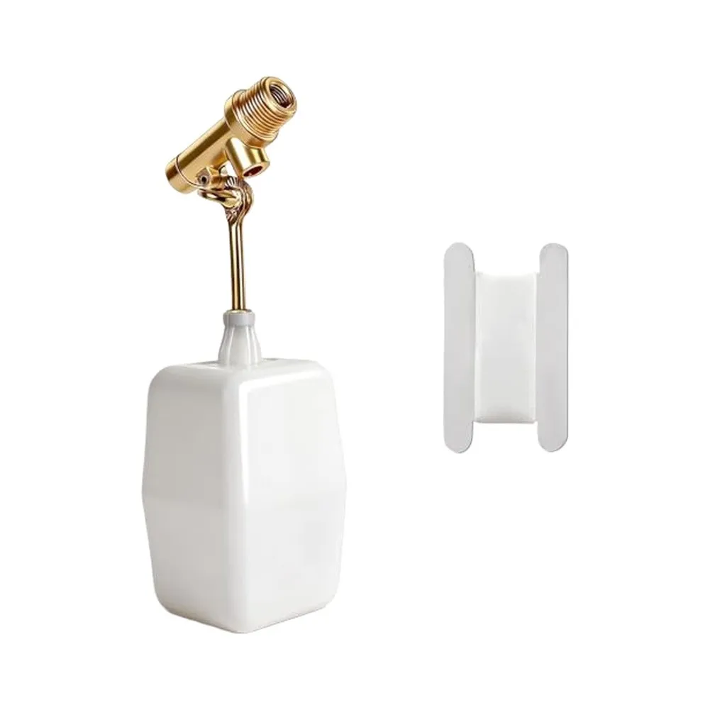 Automatic 3/8 inch Brass Float Valve for Pool Fountain Pond and Livestock Water Tank with Precise Level Control
