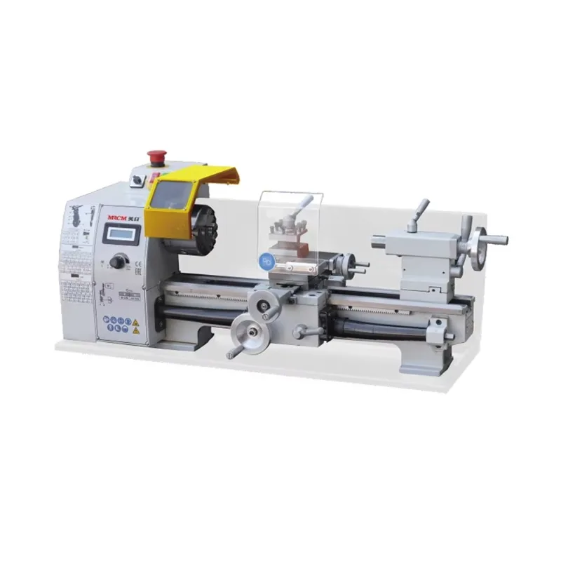 Cnc Lathe Machine High Technology Horizontal Lathe Machine 21mm Spindle Bore Mini Lathe Machine MR-D210*400