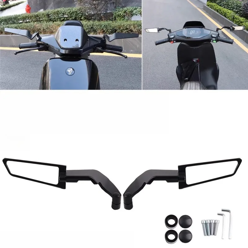 مجموعات مرآة أجنحة خفية للدراجات النارية لتدوير المرايا القابلة للتعديل لسيارات BMW G310R / G310GS / F900 / F900R / F900XR