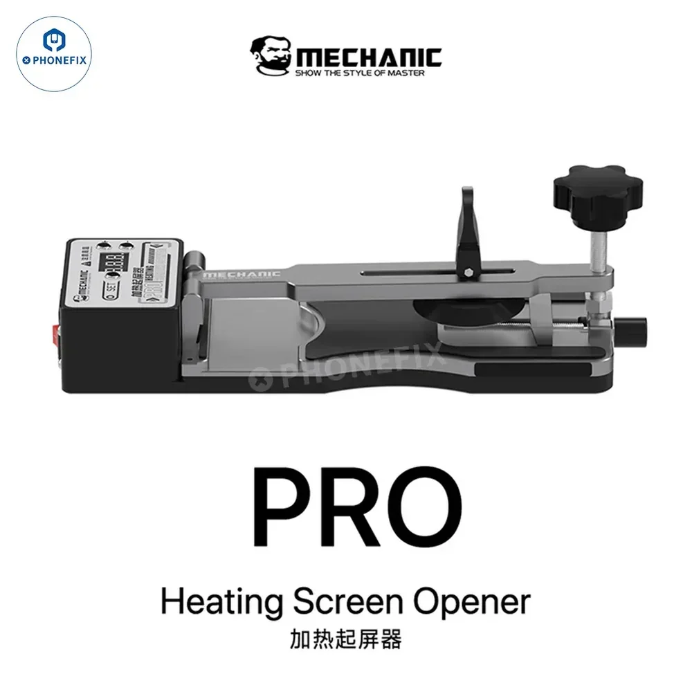 MECHANIC PRO Universal Heating LCD Screen Separator Adjustable Clamp Built-in Heater for iPhone Android Phone Repair Tool