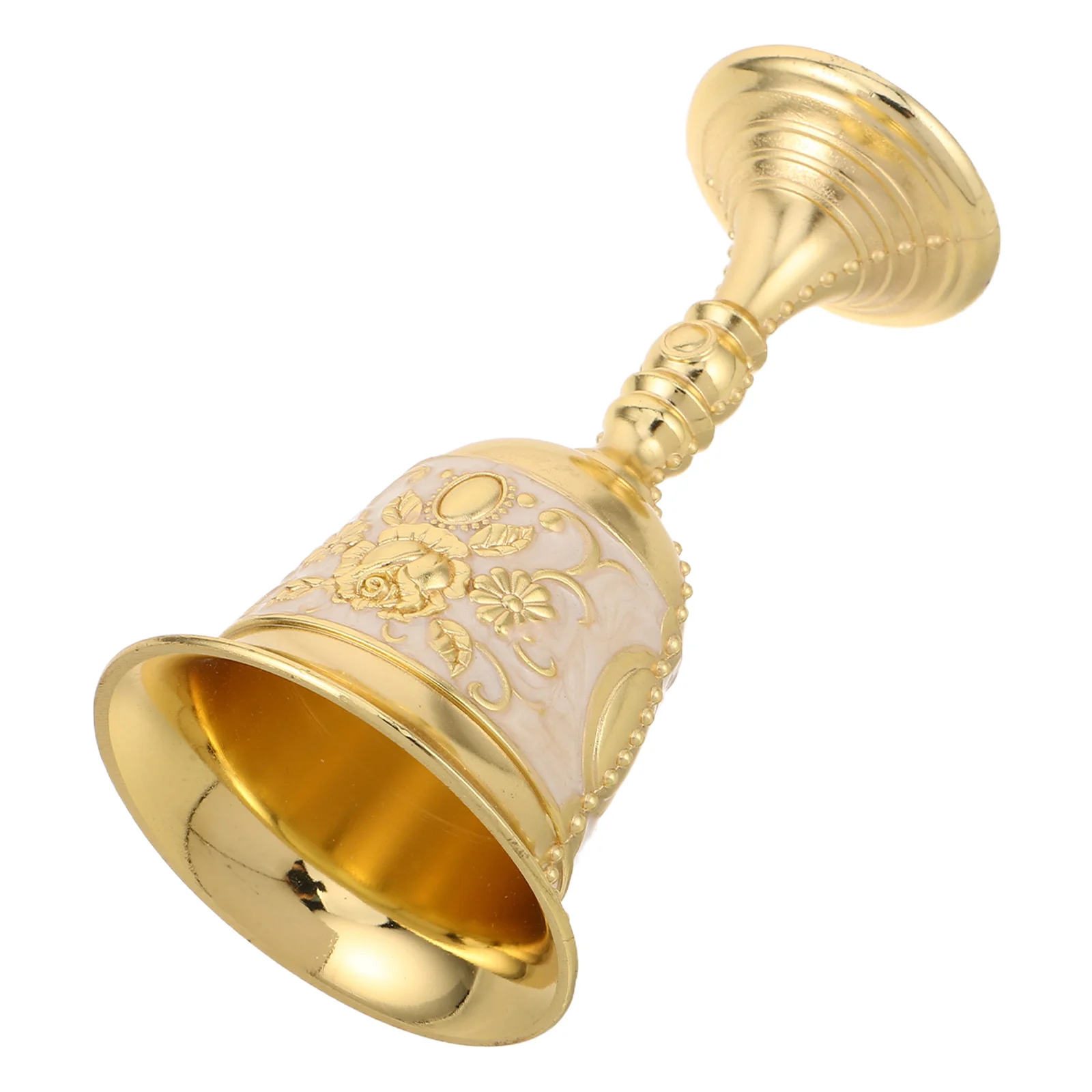 

Royal Chalice Vintage Rose Embossed Metal Goblet Wine Glass Dessert Cup Medieval Style Drinking Vessel for Ceremonial Festivals