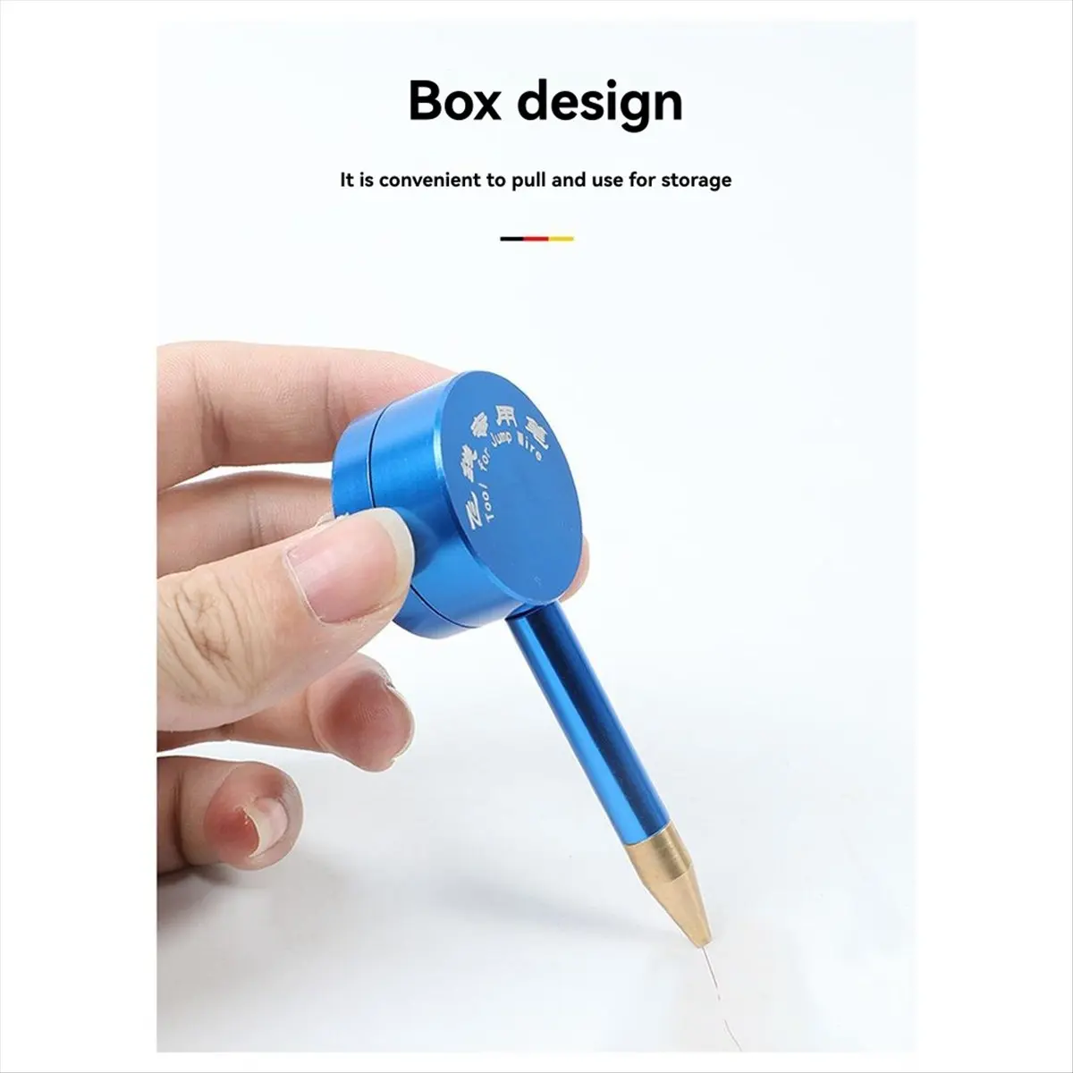 Soldering Jumper Wire Pen BGA Welding Assistant Tool Fingerprint Flying Line for Phone PCB Motherboard Chip Repair Tool