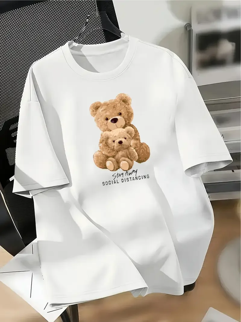 

Женская футболка больших размеров с короткими рукавами, принт «Sorry, Baby Social Distancing», милые и удобные