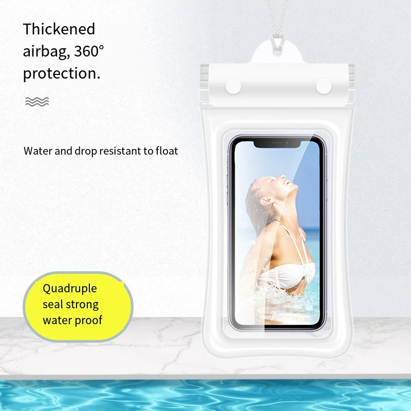 New Practical Your Phone Fits For IPhone Three Layer Seal Waterproof Phone Case Waterproof Dustproof Perfect Size