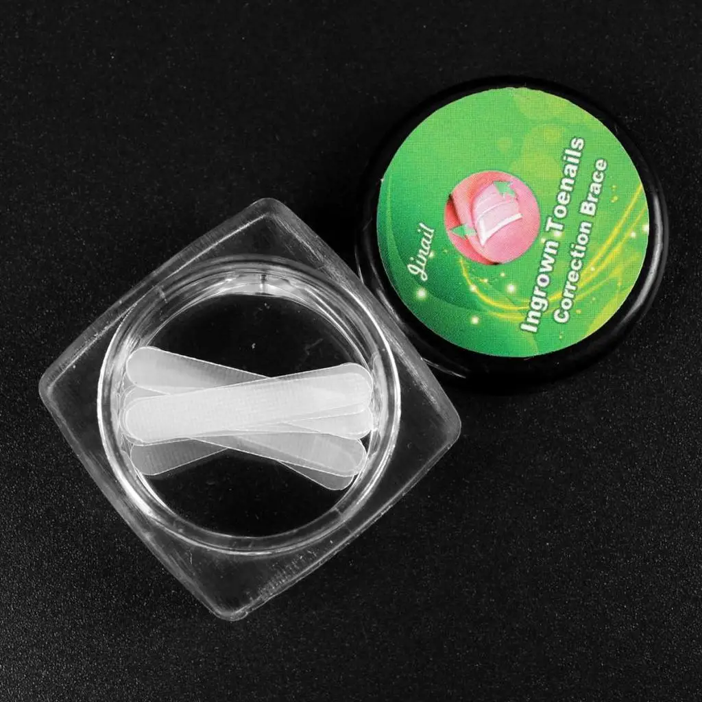24pcs Ingrown Toe Nail Correction Wire Toenail Straightening Clip Sticker Tools