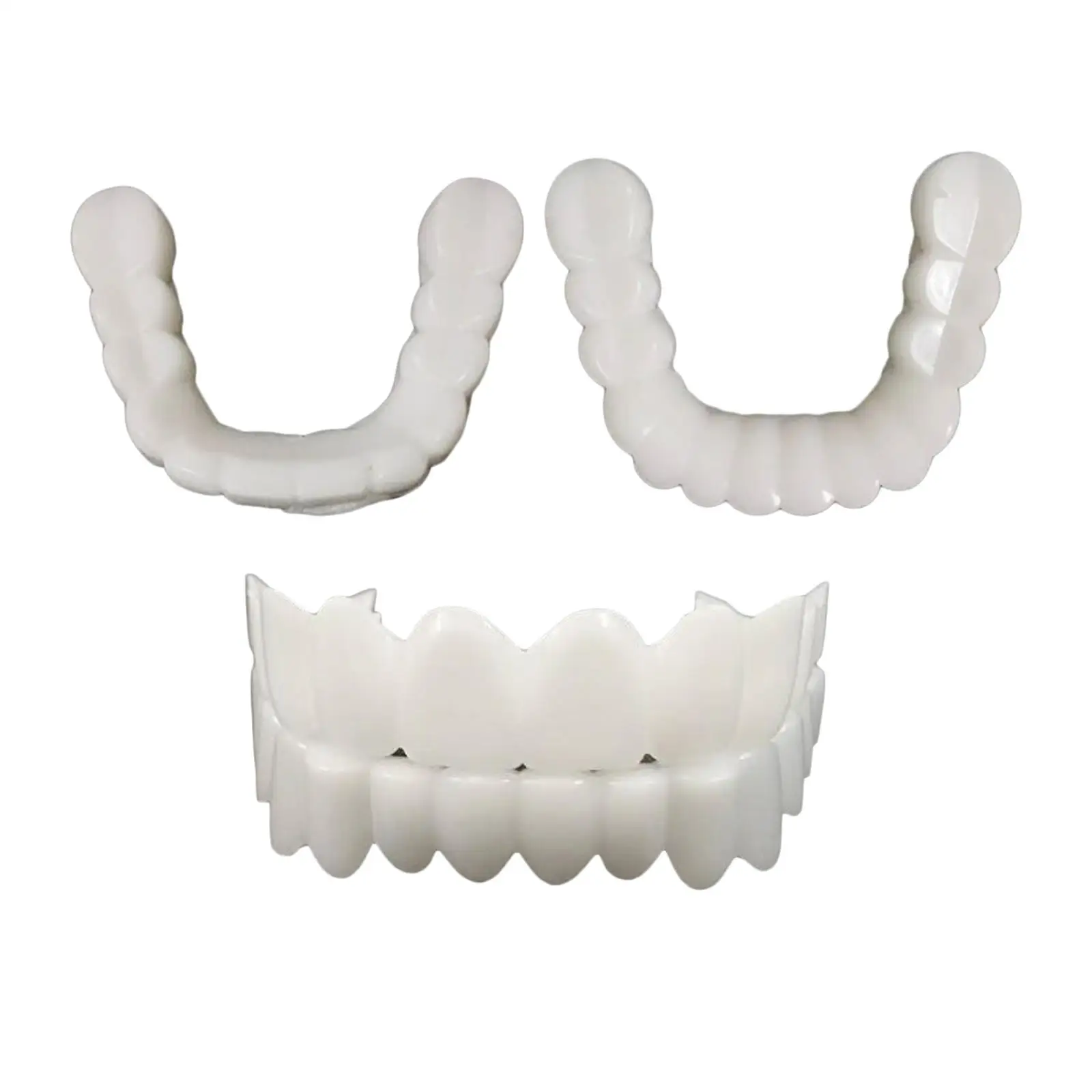 False Dentures Tooth Cover Comfortable Veneers Easy to Clean Reusable