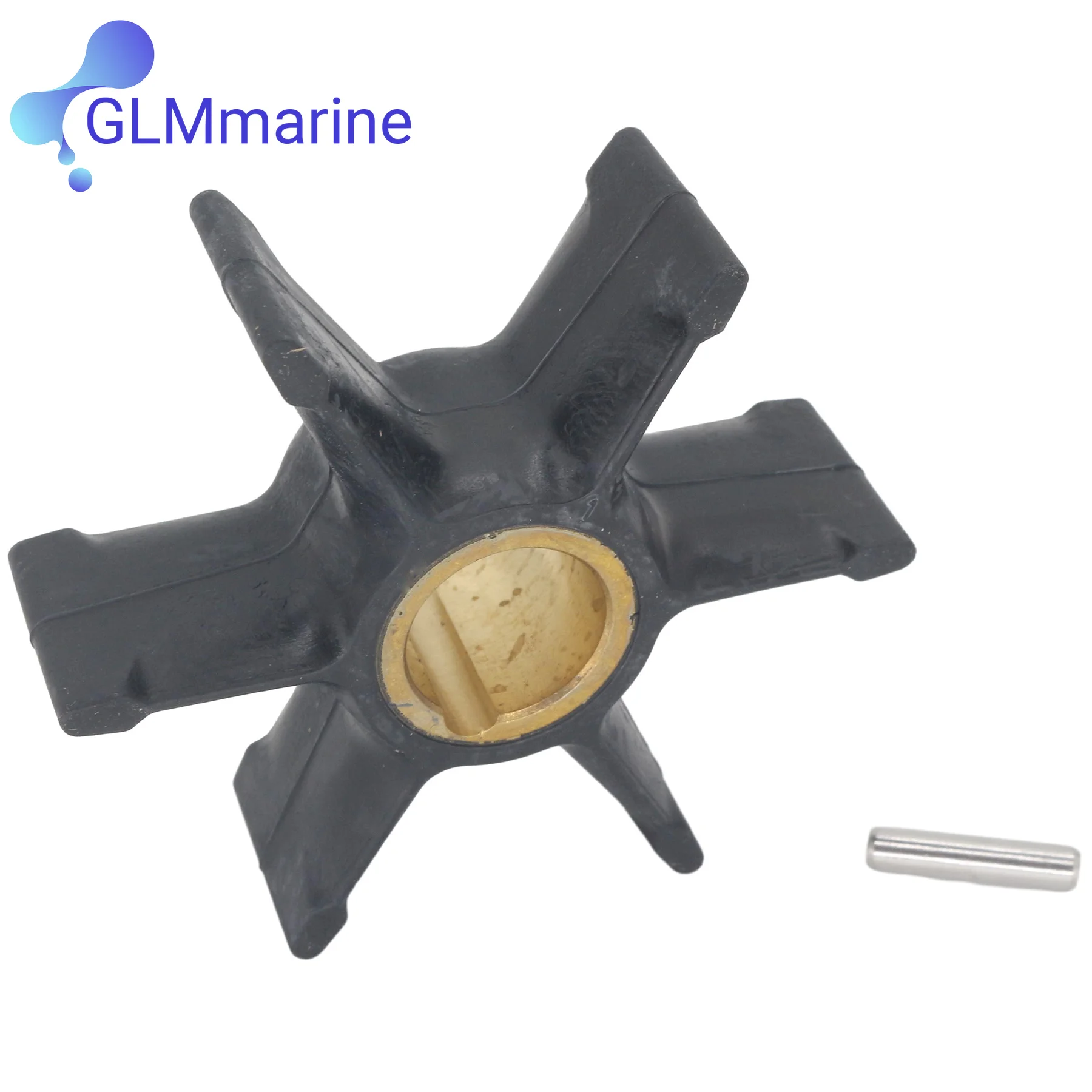 389589 Water Pump Impeller w/ Key Fits for OMC Johnson Evinrude 40 45 50 55 60 HP Outboard Motors 777129 18-3055 500345 - view 3