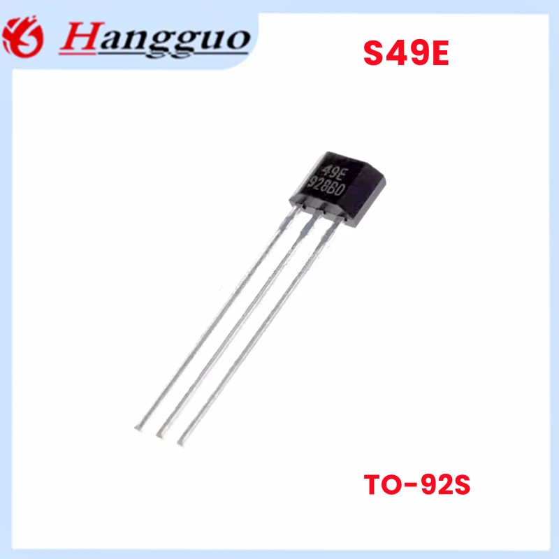 50pcs/Lot 49E OH49E S49E SS49E TO-92S For Electric vehicle handle Hall sensor linear switch element