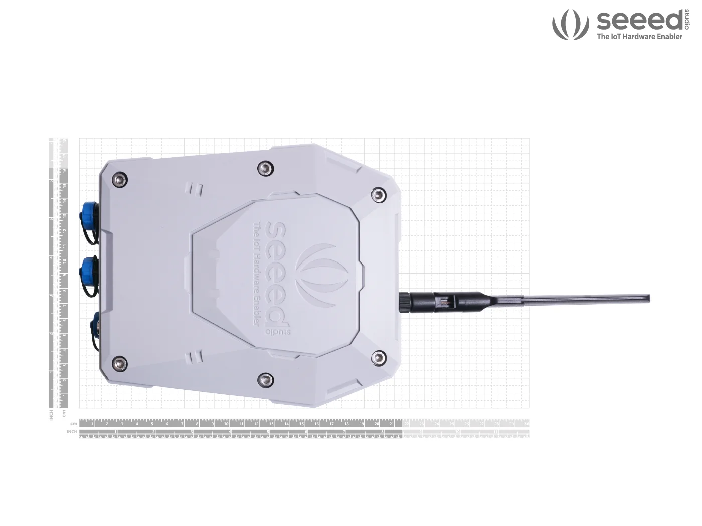 

SenseCAP Sensor Hub 4G Data Logger - with built-in rechargeable battery version