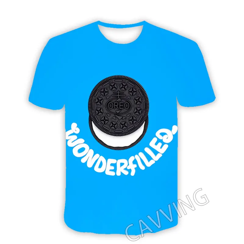 CAVVING 3D Printed  OREO  Casual T-shirts  Hip Hop T Shirts Harajuku Styles Tops Clothing for Men/women