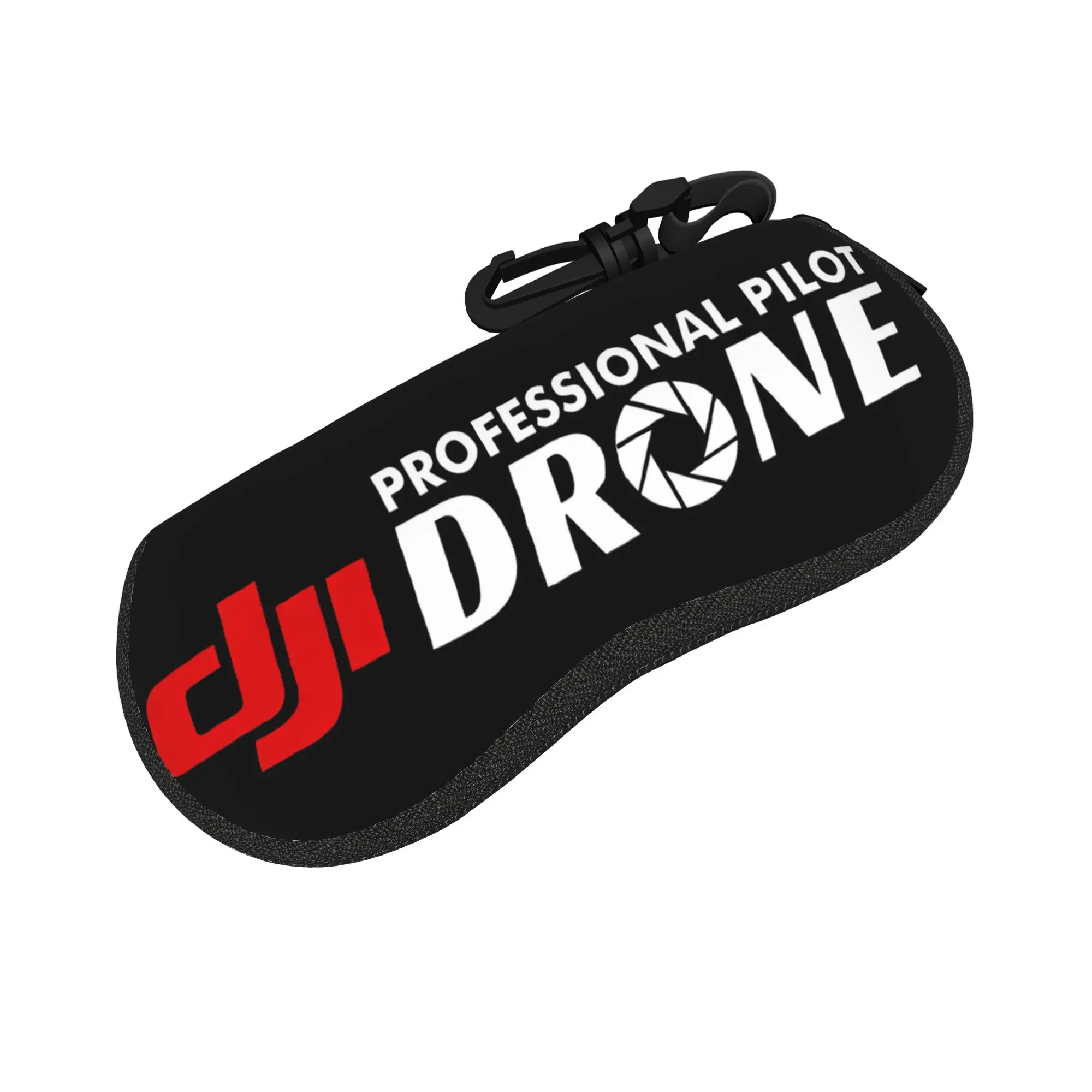 D-djis Drone Pilot Logo Glasses Case  Zipper Sunglasses Case Trend Pocket Glasses Box Unisex Eyewear Box