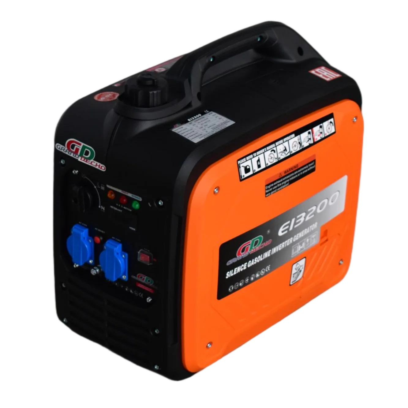 EI3200 Air-Cooled 4-Stroke Inverter  Generator 50Hz Silent for Home Backup & RV
