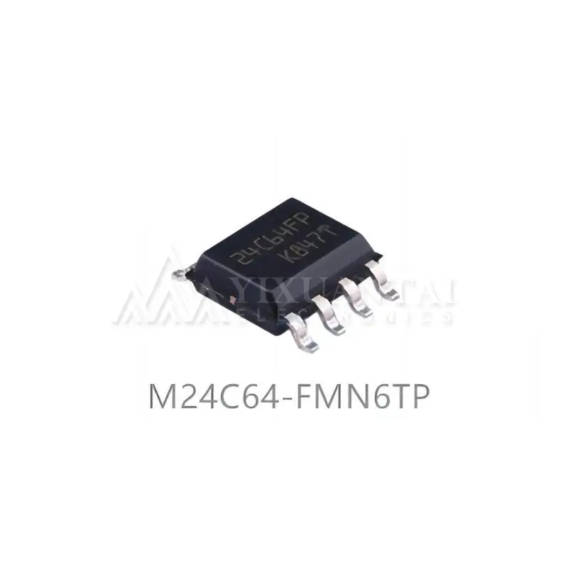 

10pcs/Lot M24C64-FMN6TP IC EEPROM 64KBIT I2C 1MHZ 8SOIC New