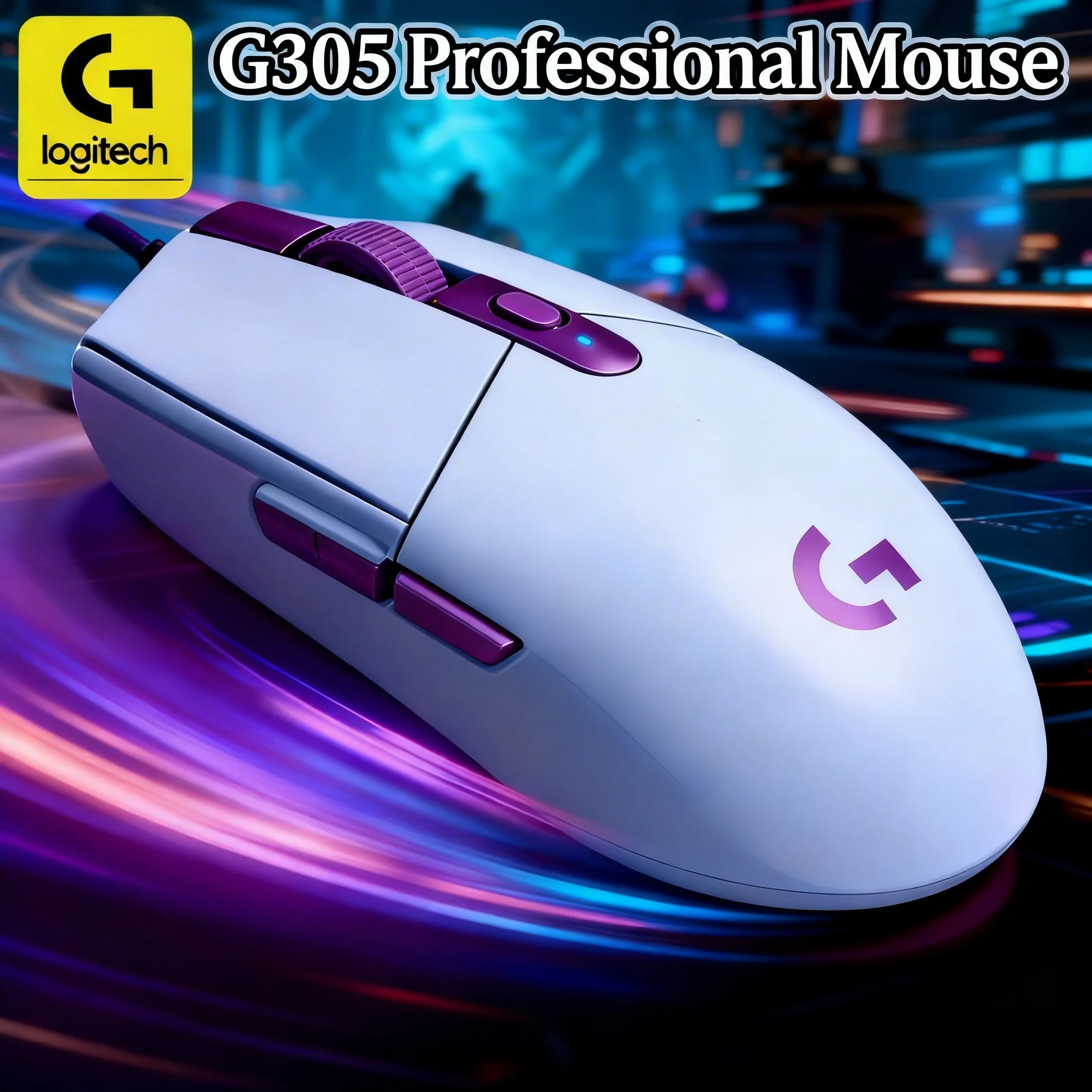 

[Professional Esports] Born for competition! Logitech G305 lightweight mouse, 12000 DPI, precise control.