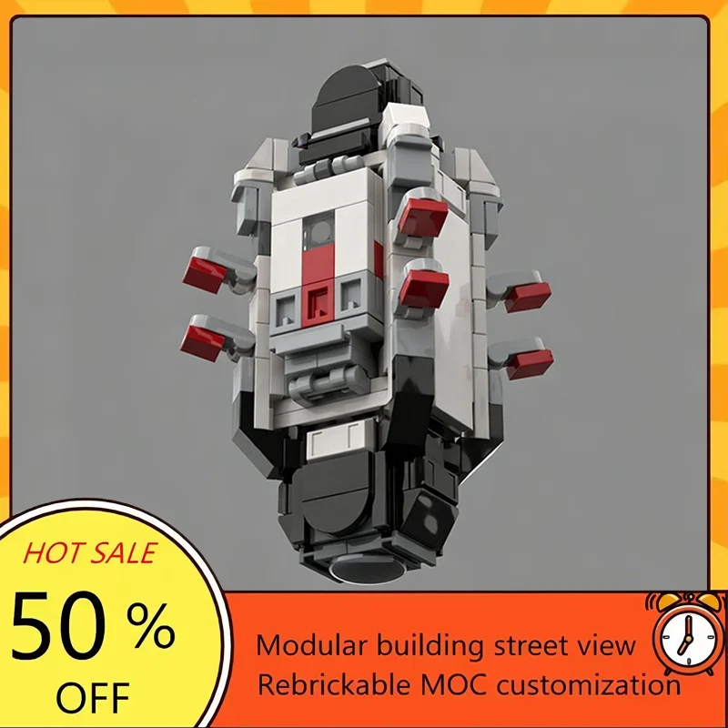 

Набор из 210 деталей: Популярная модель из фильма «Звездные войны», конструктор MOC, модульный технологический набор, подарок на праздник, игрушка для сборки для детей